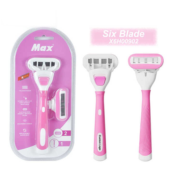 Maquinillas de afeitar desechables para mujeres sensibles