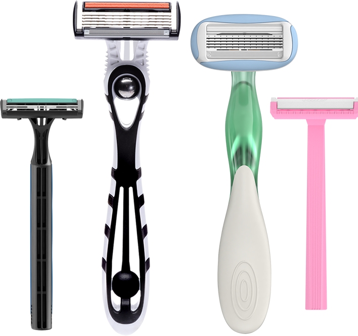 La batalla de las cuchillas: Comprender las diferencias entre las maquinillas de afeitar para hombres y mujeres