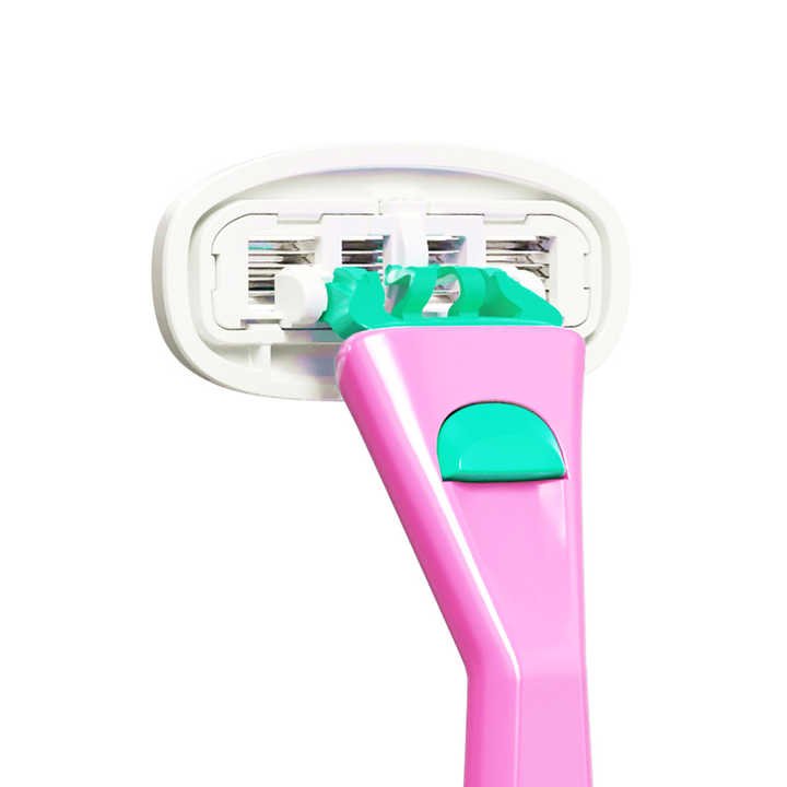Maquinillas de afeitar desechables de 6 hojas para mujer
