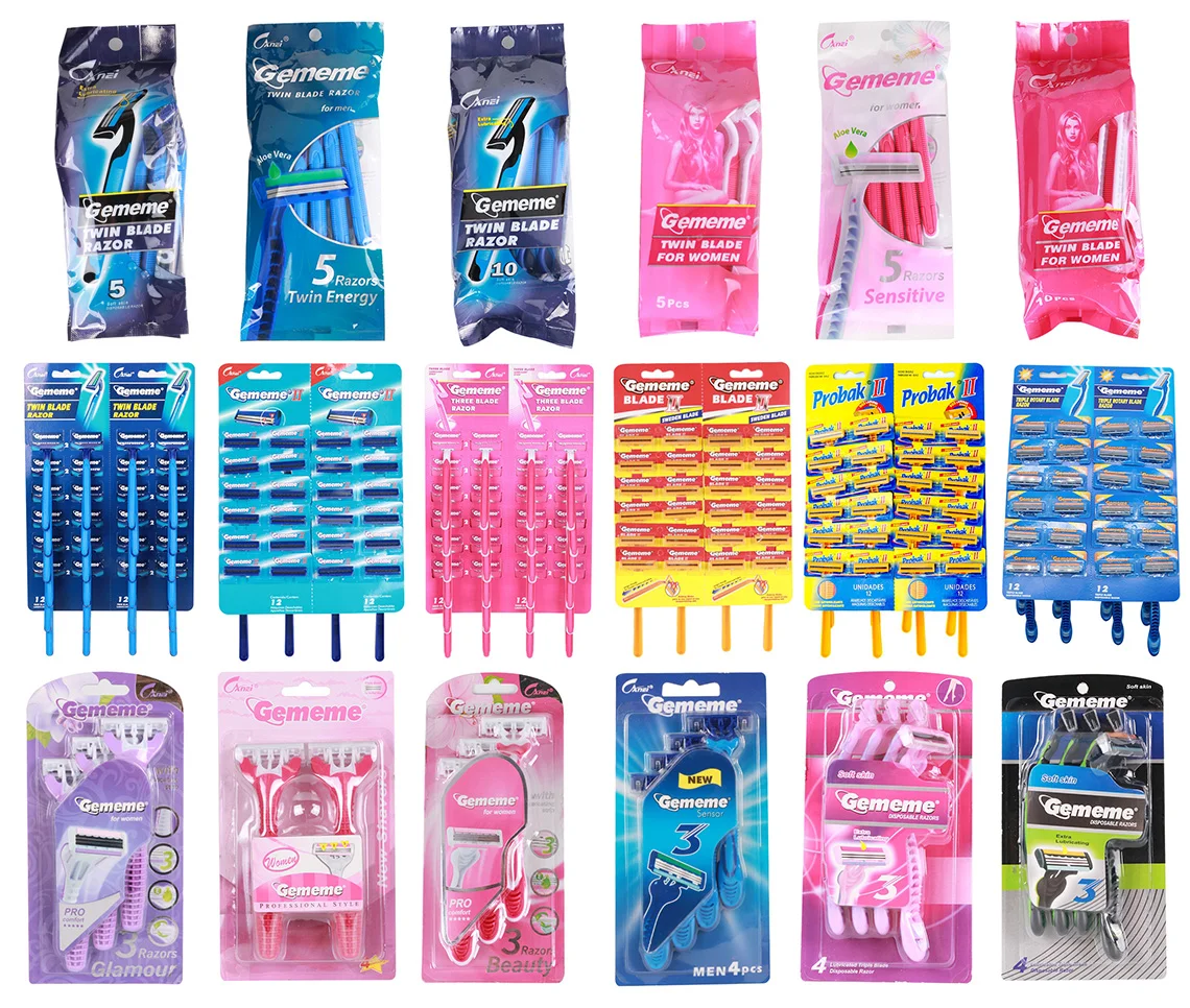 Las mejores maquinillas de afeitar desechables de China