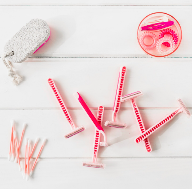 empaque higiénico de maquinillas desechables